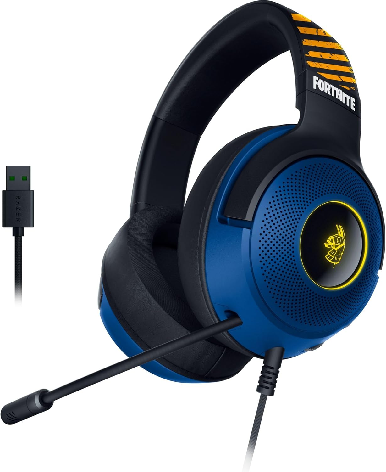 Razer Kraken V3 X Wired USB Type A Gaming Headset for PC, PS5, PS4 , Chroma RGB, Black, 0.62 lb