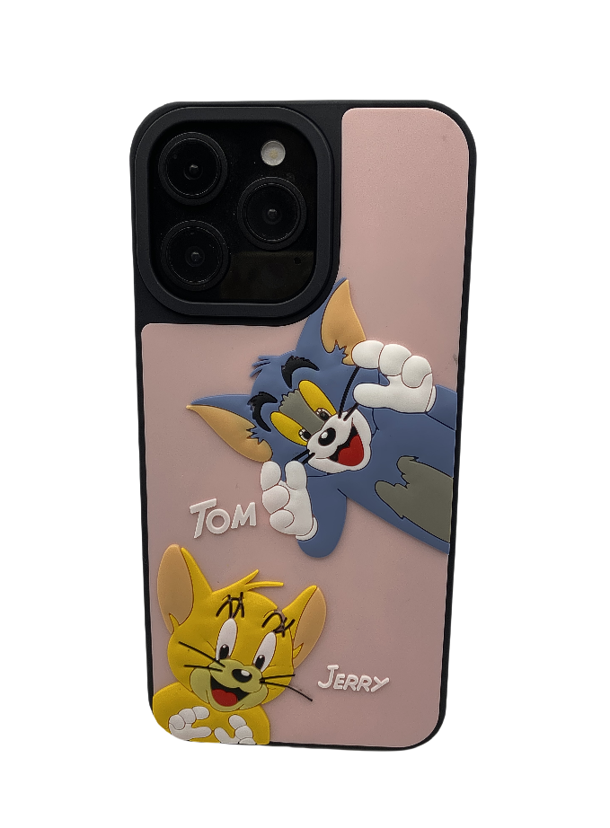 Cartoon 3D Hello Ki Cat TPU Phone Case for iPhone