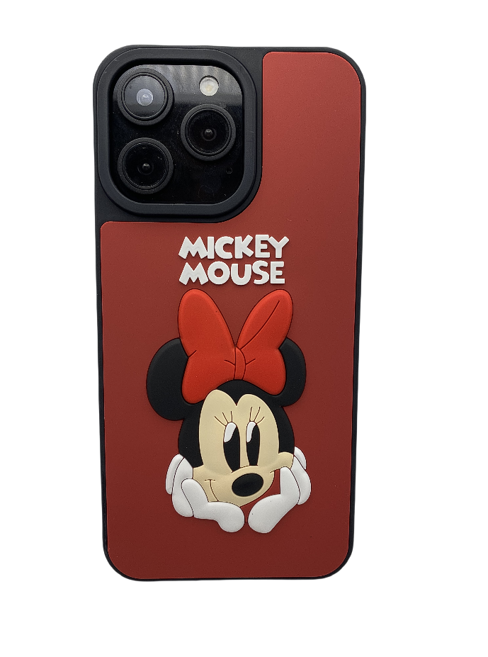 Cartoon 3D Hello Ki Cat TPU Phone Case for iPhone