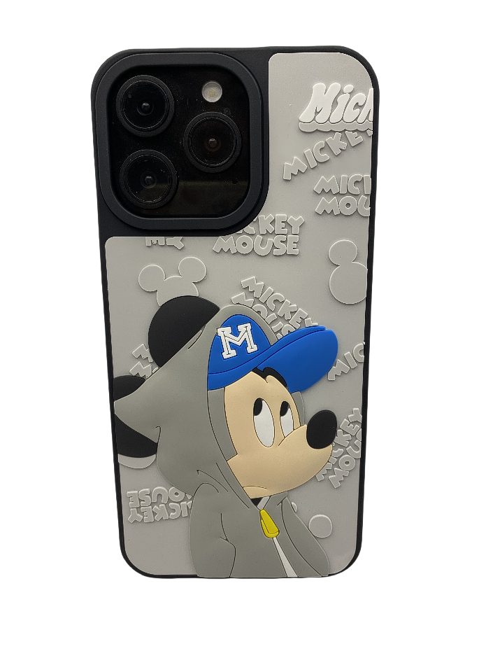Cartoon 3D Hello Ki Cat TPU Phone Case for iPhone