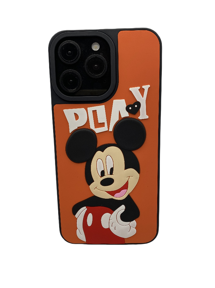 Cartoon 3D Hello Ki Cat TPU Phone Case for iPhone