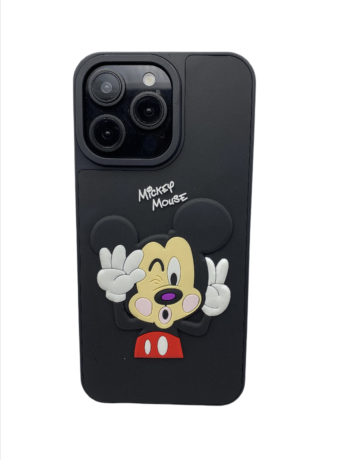 Cartoon 3D Hello Ki Cat TPU Phone Case for iPhone