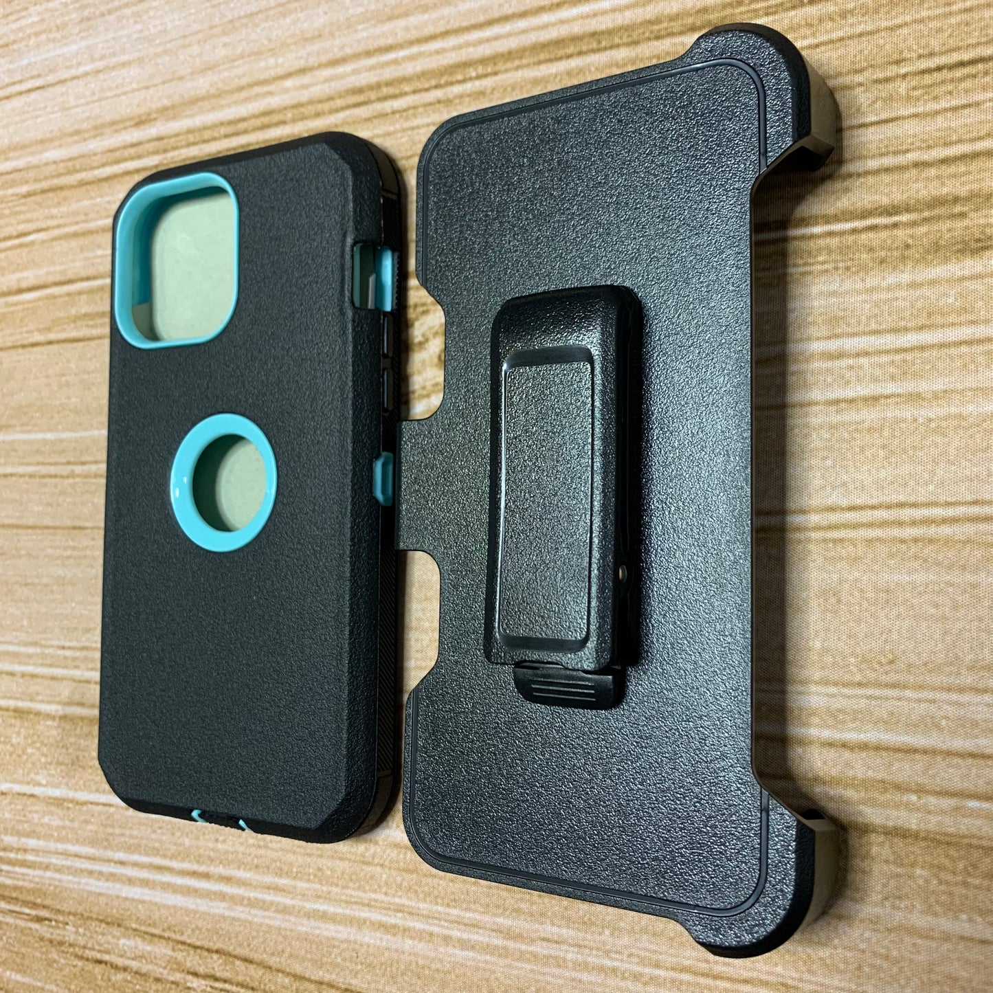 BLACK & TEAL IPHONE 13 PRO MAX OTTER BOX CASE