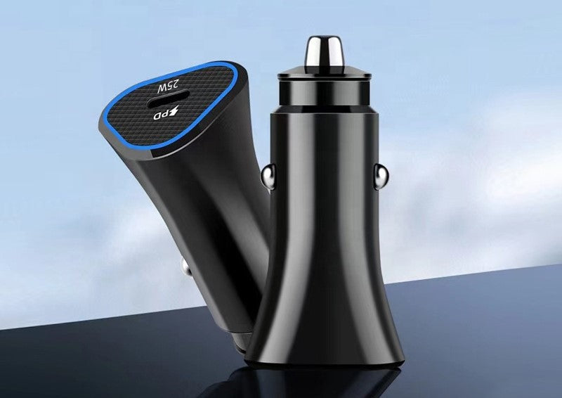30W USB-C Single Slot, Car Charger, Fast Speed