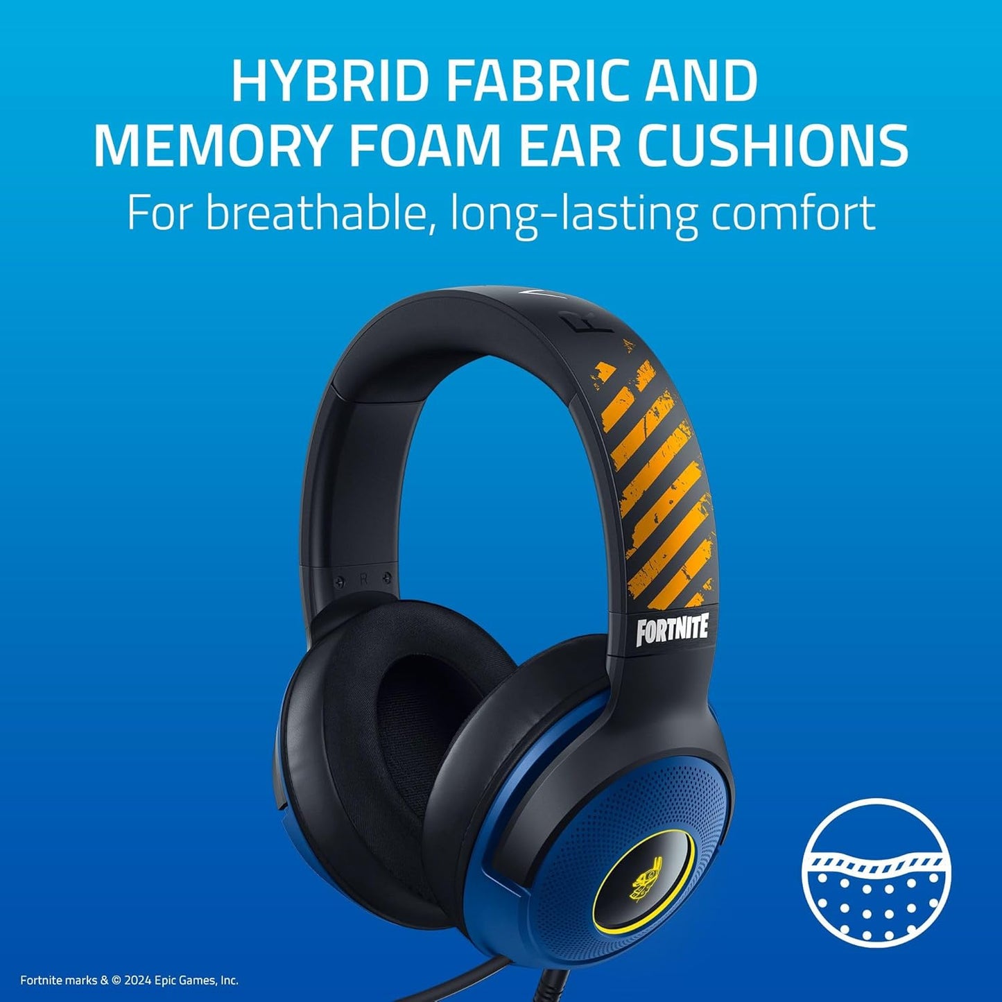 Razer Kraken V3 X Wired USB Type A Gaming Headset for PC, PS5, PS4 , Chroma RGB, Black, 0.62 lb