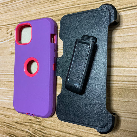 LIGHT PURPLE & PINK IPHONE 15 PRO OTTER BOX CASE