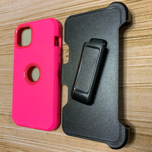 PINK IPHONE 14+ OTTER BOX CASE