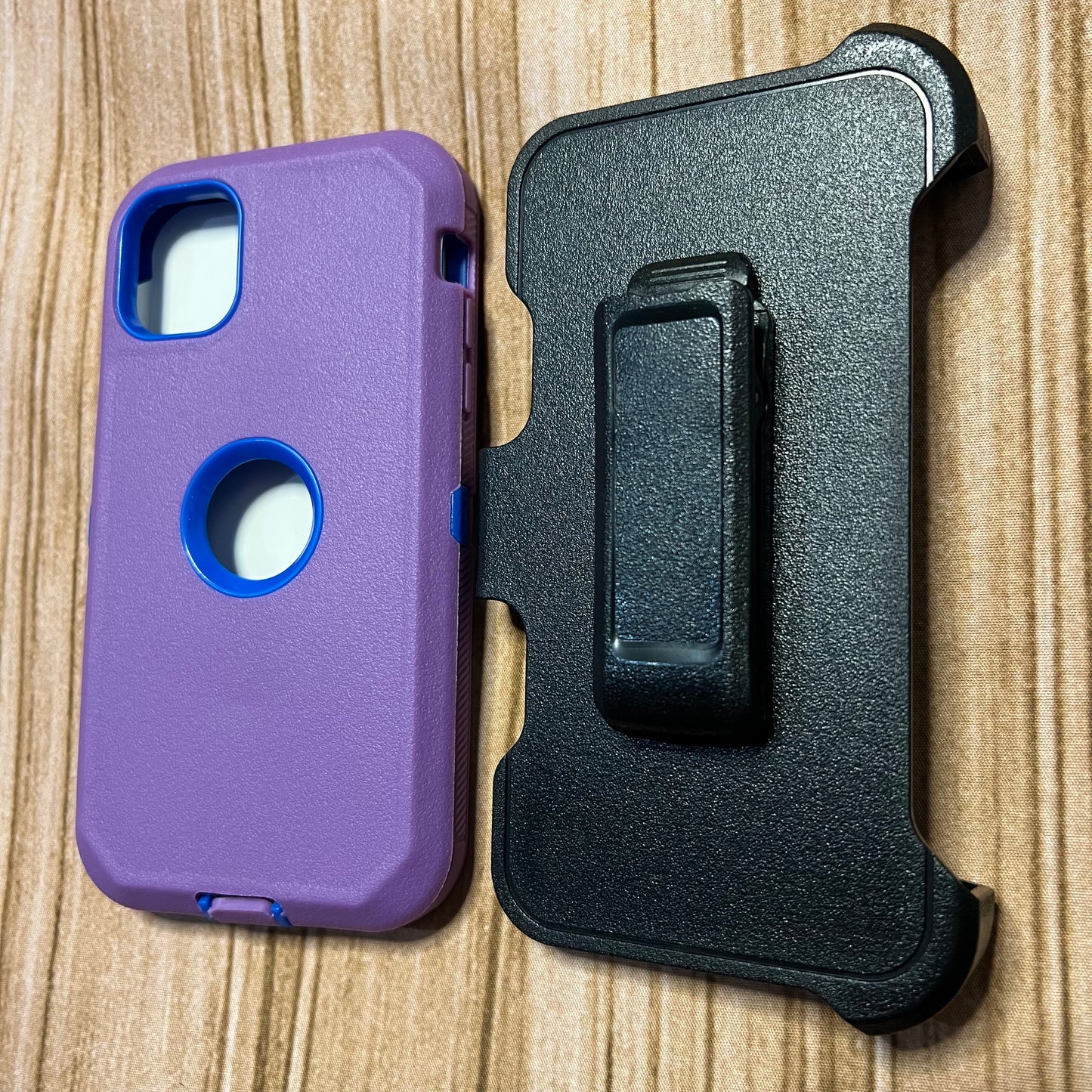 LIGHT PURPLE & BLUE IPHONE X/XS OTTER BOX CASE