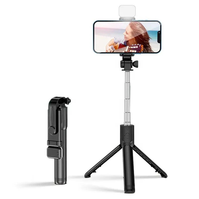 LED Tripod Phone Stand R1S LED Phone Holder Phone Support R1S LED Selfie Stick