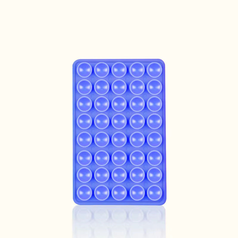 ROYAL BLUE Double-Sided Silicone Suction Cup Phone Holder Phone Mounts Phone Accessory for Selfies and Videos