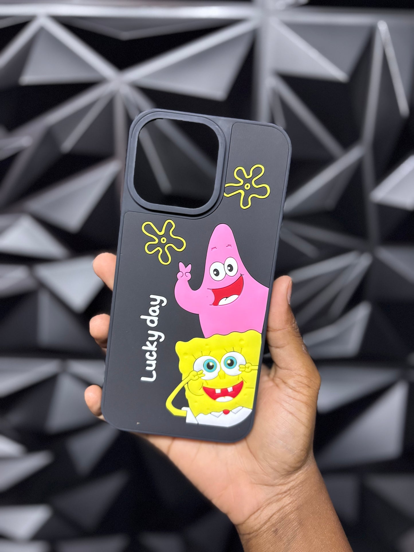 3D Cartoon: Black Spongebob & Patrick Case