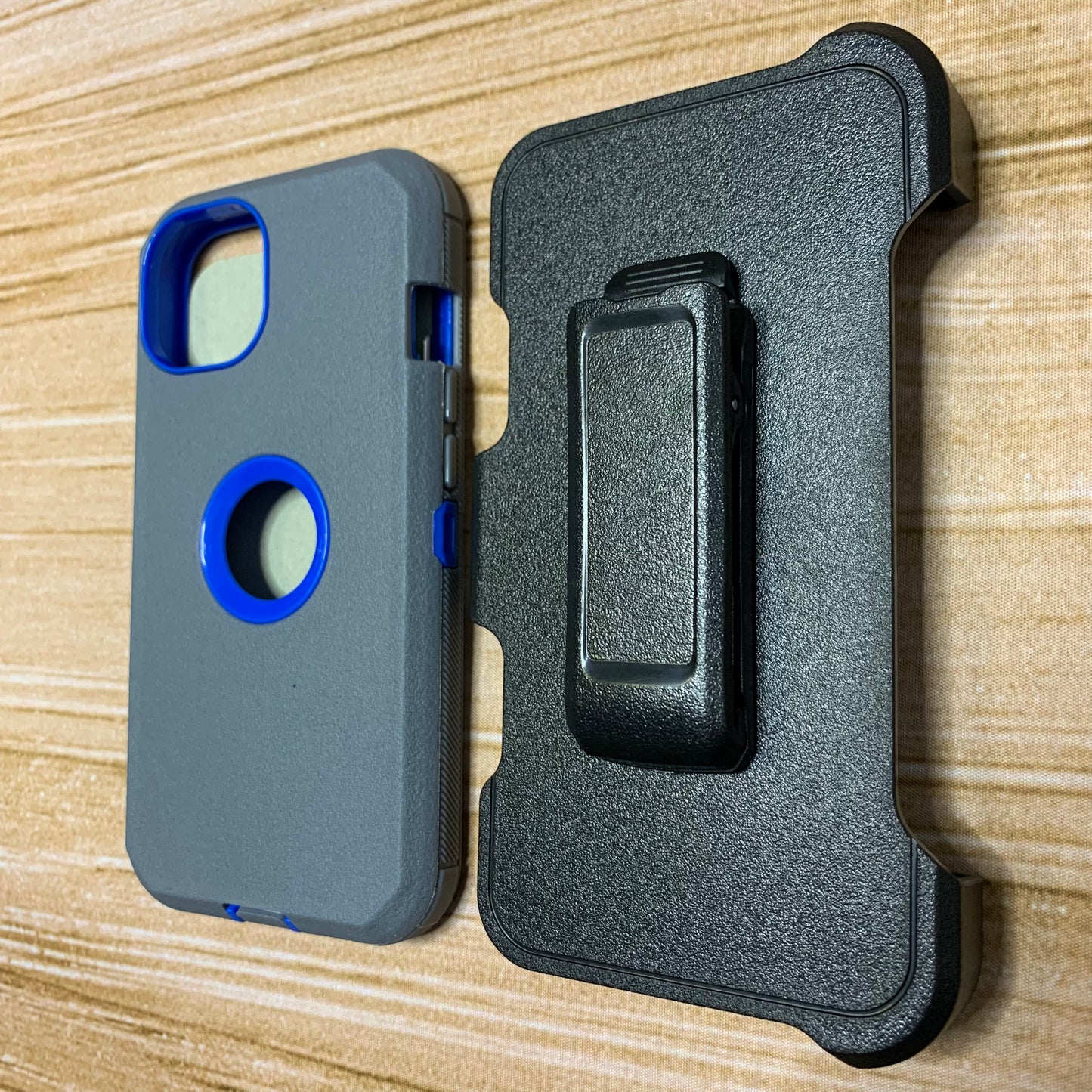 GRAY & BLUE SAMSUNG S21 FE OTTER BOX CASE