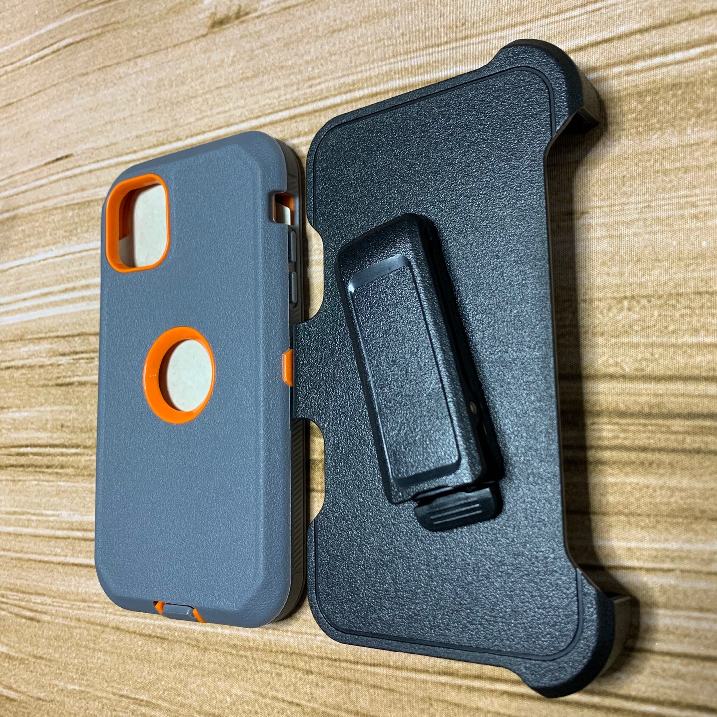 GRAY & ORANGE IPHONE 11 PRO OTTER BOX CASE