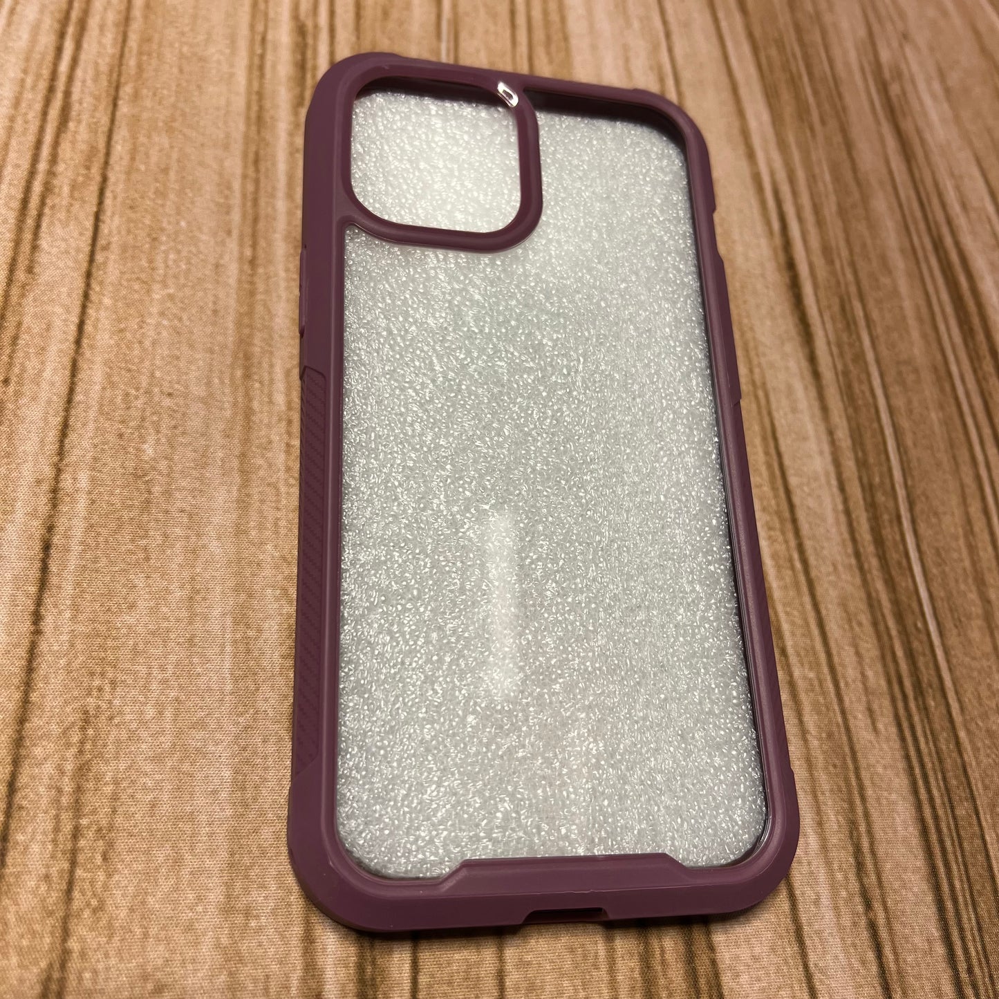 Purple 2 Piece Heavy Duty Color Trim iPhone 12 Pro Max