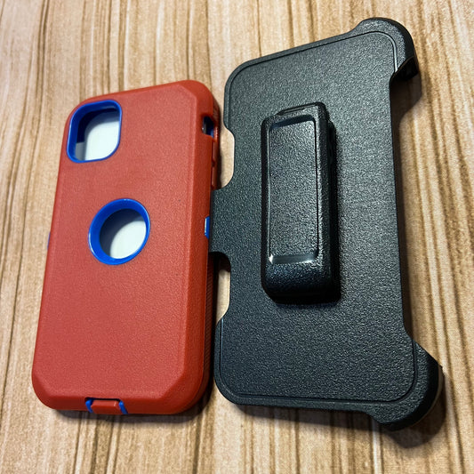 RED & BLUE IPHONE 16 PRO MAX OTTER BOX CASE