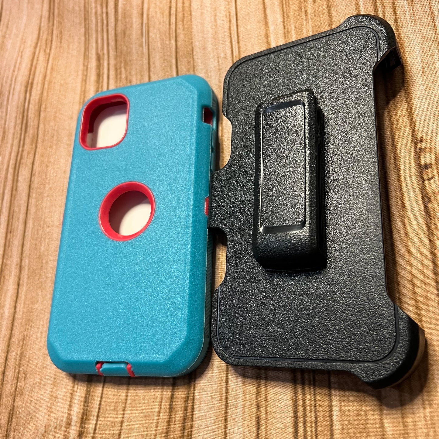 TEAL & PINK IPHONE 13 PRO MAX OTTER BOX CASE