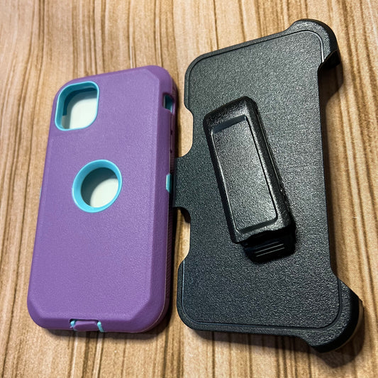 LIGHT PURPLE & TEAL IPHONE 16 PRO MAX OTTER BOX CASE