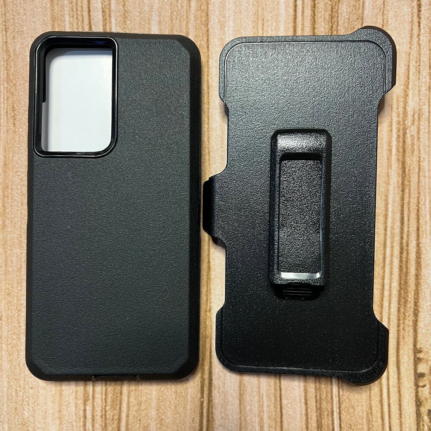 BLACK SAMSUNG A02/M02 OTTER BOX CASE