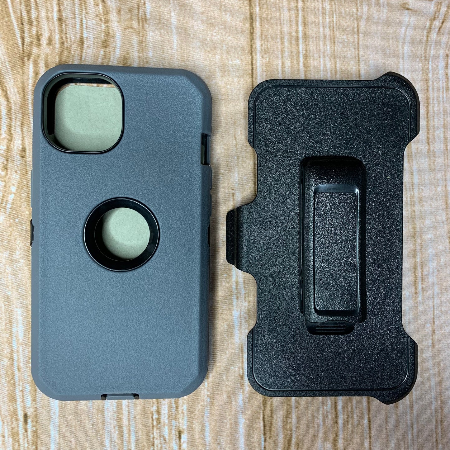 GRAY & BLACK IPHONE 16 PRO MAX OTTER BOX CASE