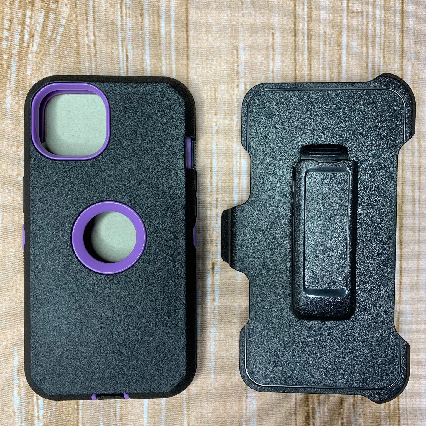 BLACK & PURPLE IPHONE 11 PRO OTTER BOX CASE
