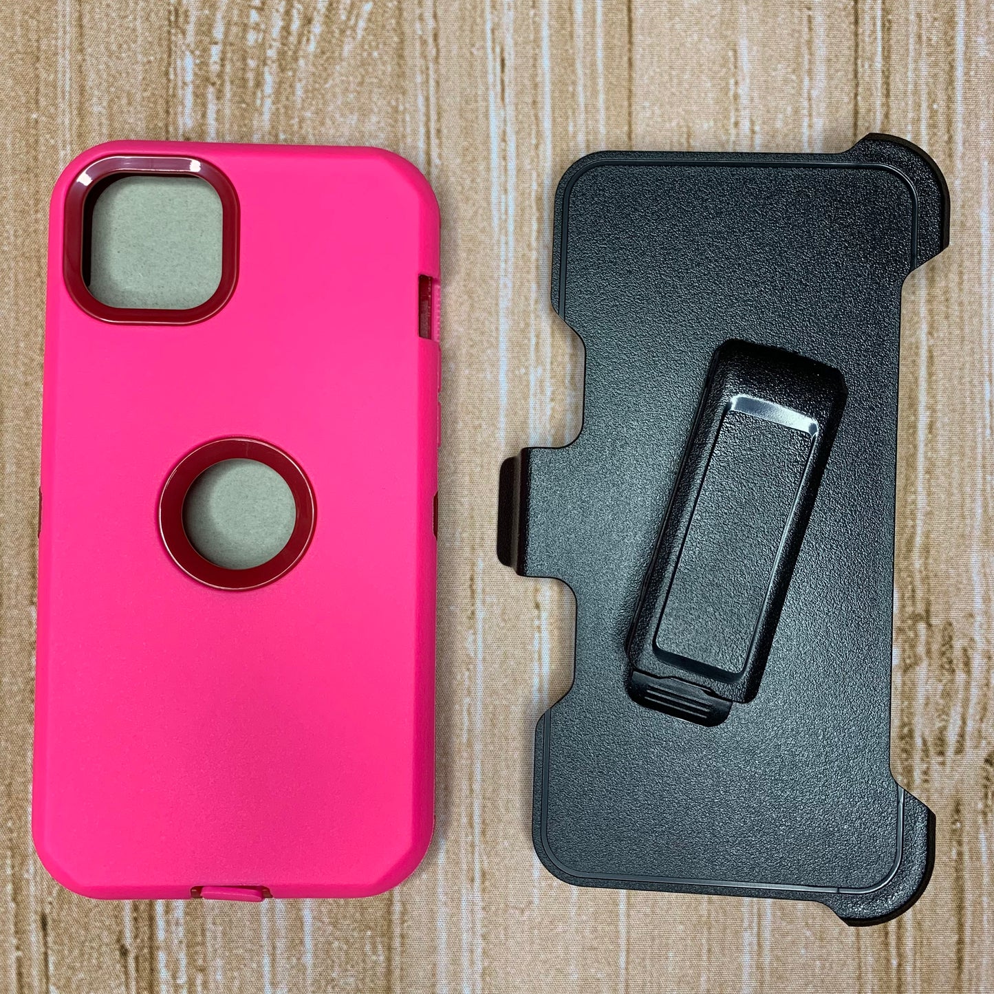 PINK & RED IPHONE 6+ OTTER BOX CASE