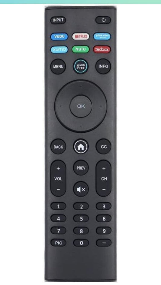 Universal Remote for All Vizio TV Remote, Replacement Remote Compatible for All Vizio LED, LCD, HD 4K, UHD, HDR Smart
