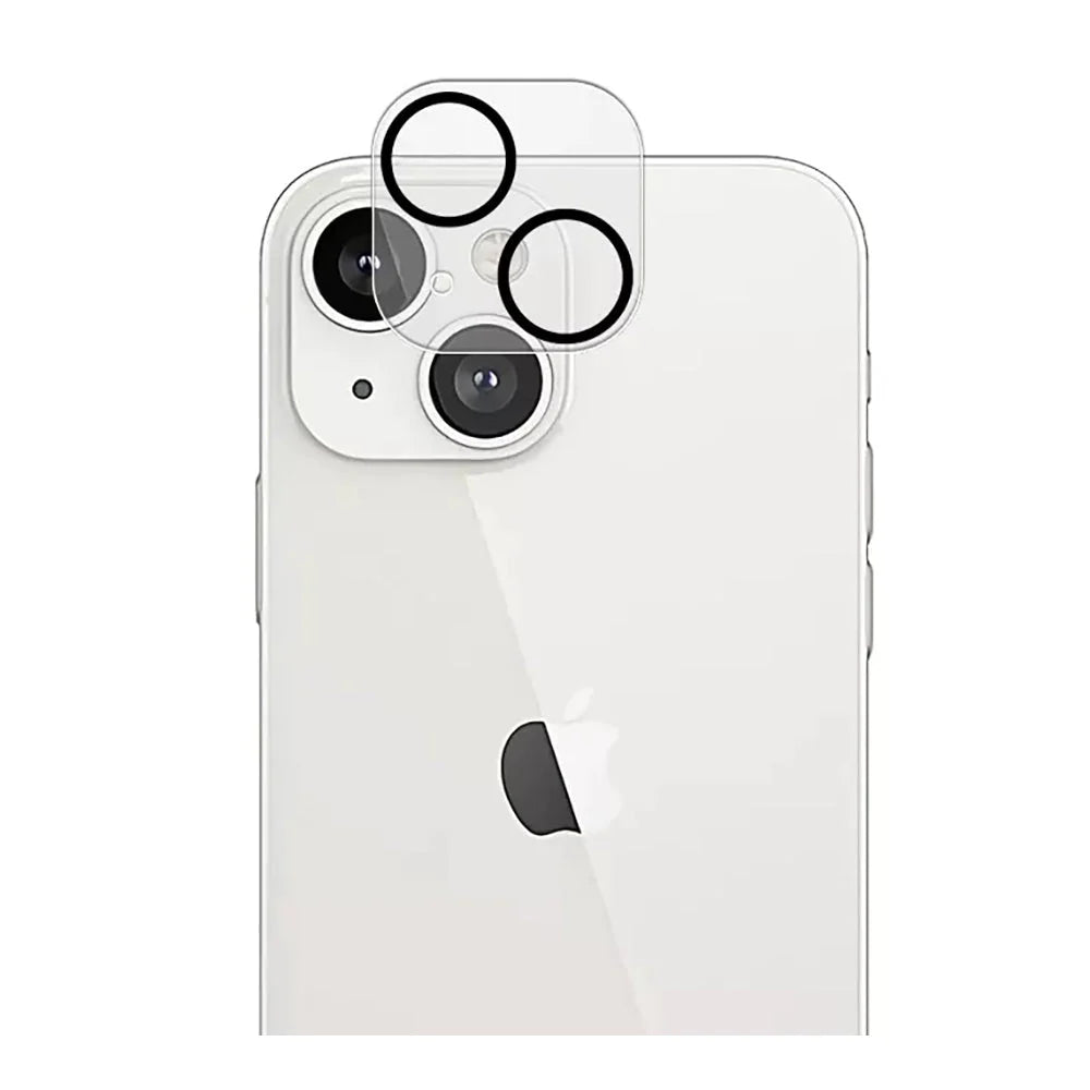Clear Lens Protector with Black Rings For iPhone