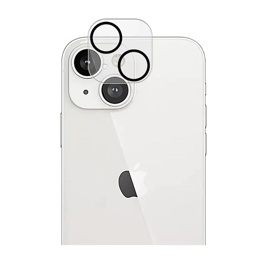 Clear Lens Protector with Black Rings For iPhone