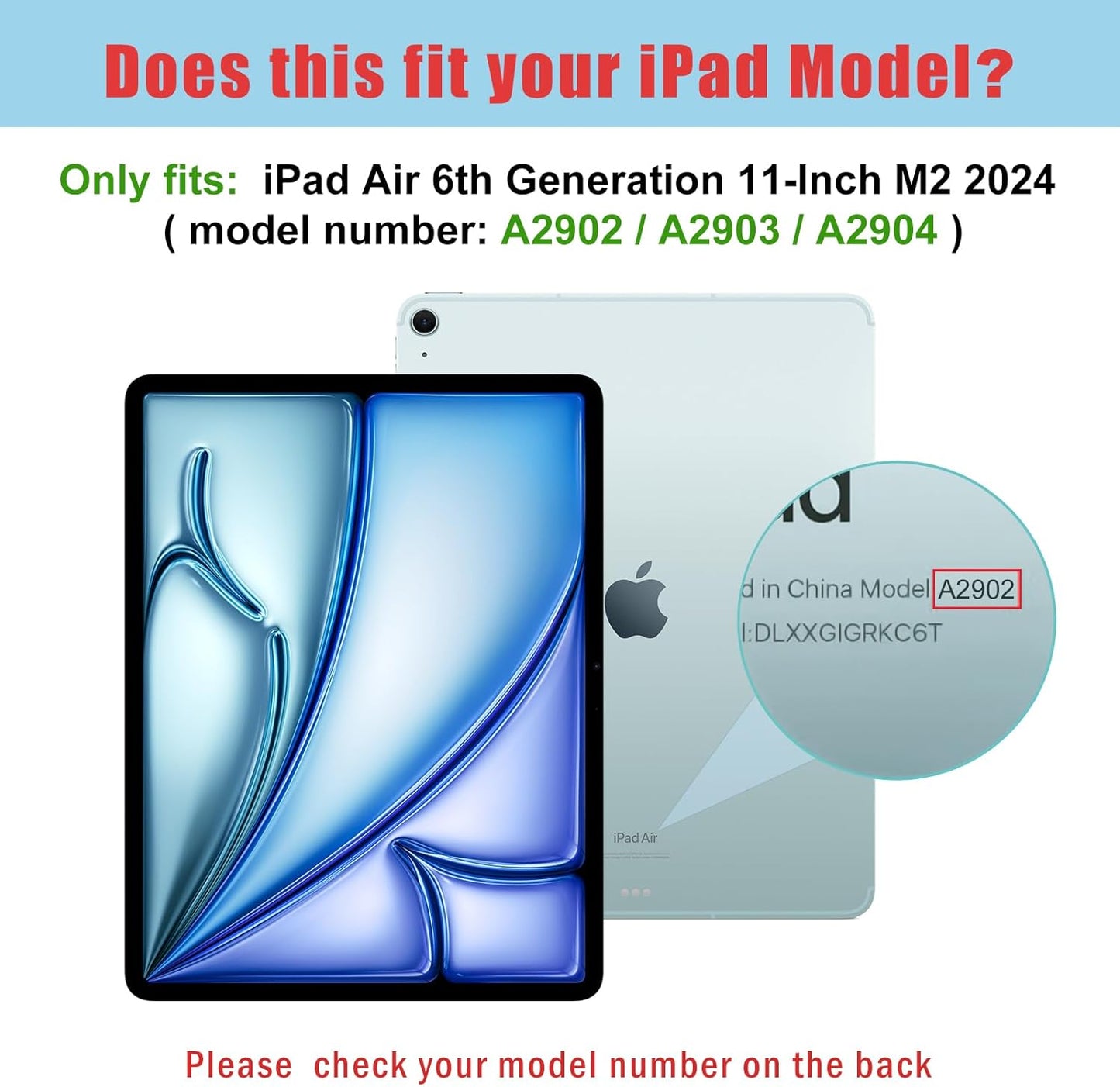 Transparent Screen Protector for iPad