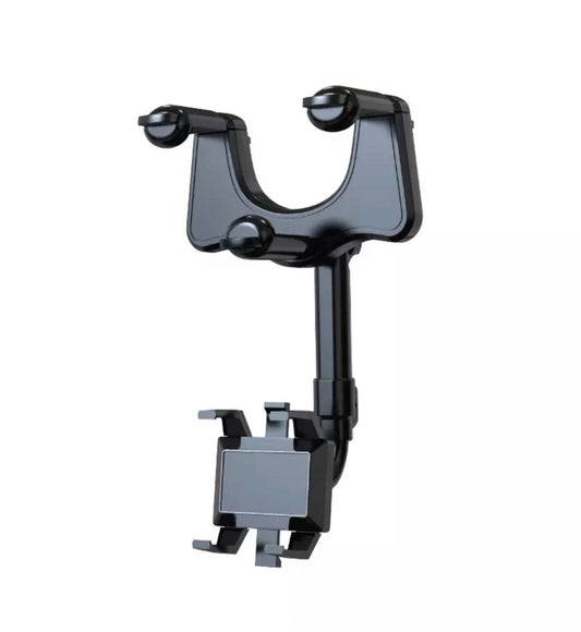 REAR VIEW MIRROR PHONE HOLDER