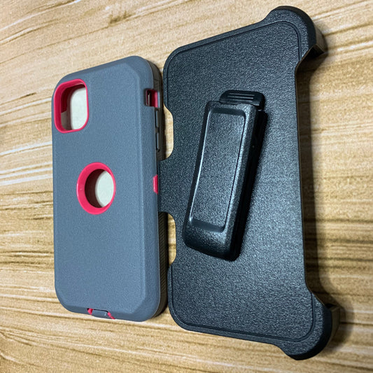 GRAY & PINK IPHONE 11 OTTER BOX CASE