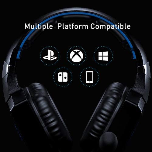 Immersive sound quality Comfortable wearing Multiple platform compatibility Noise-canceling microphone Fascinating led light