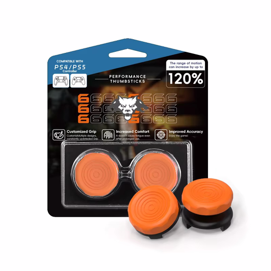 ORANGE Control Freaks Performance Thumbsticks for PS4 & PS5