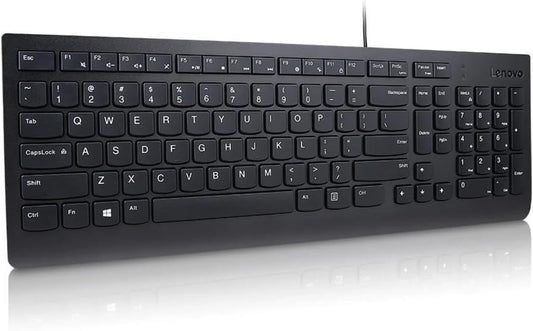 Lenovo Essential Wired Keyboard (Black) - US English 103P