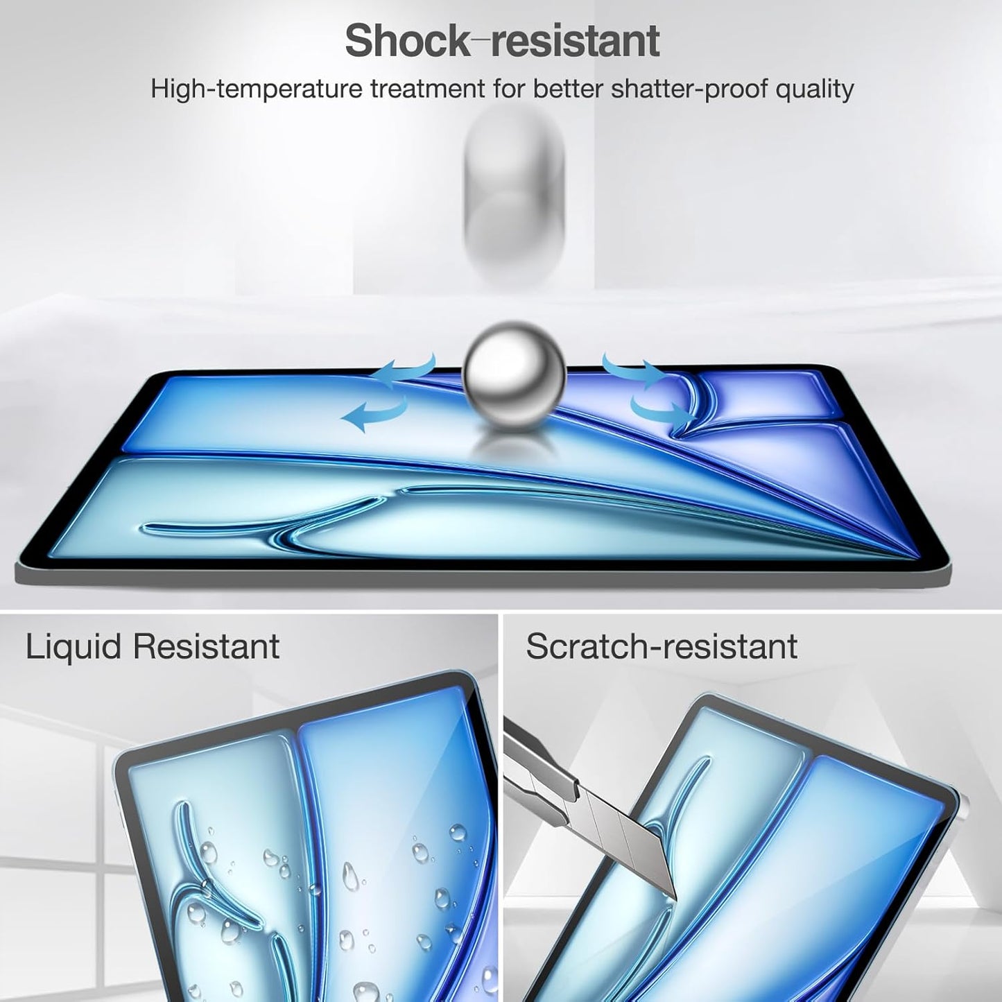 Transparent Screen Protector for iPad