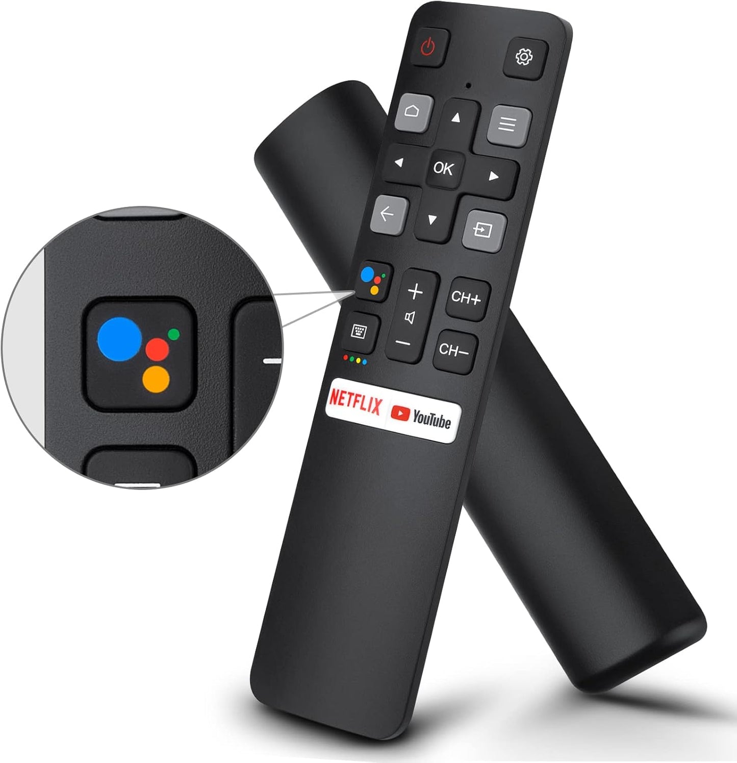 TCL ANDROID TV REPLACEMENT REMOTE [RC802V IR]