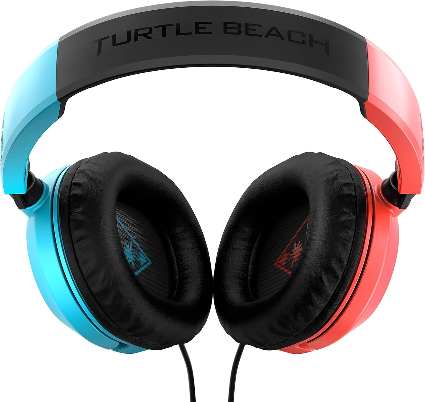 Turtle Beach Recon Over-Ear Gaming Headset with Removable Mic, Red and Blue