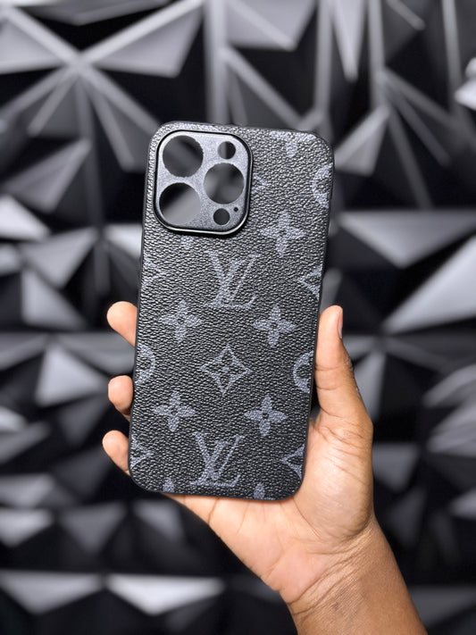 Designer: Small Black LV Case