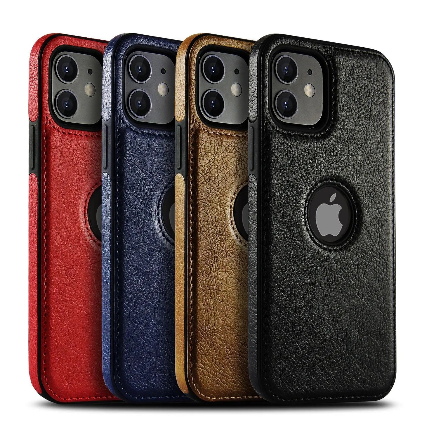 Vintage Classic Stylish Anti Scratch Slim PU Leather Case For iPhone