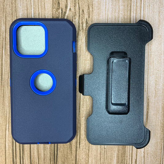 NAVY BLUE & BLUE IPHONE X/XS OTTER BOX CASE