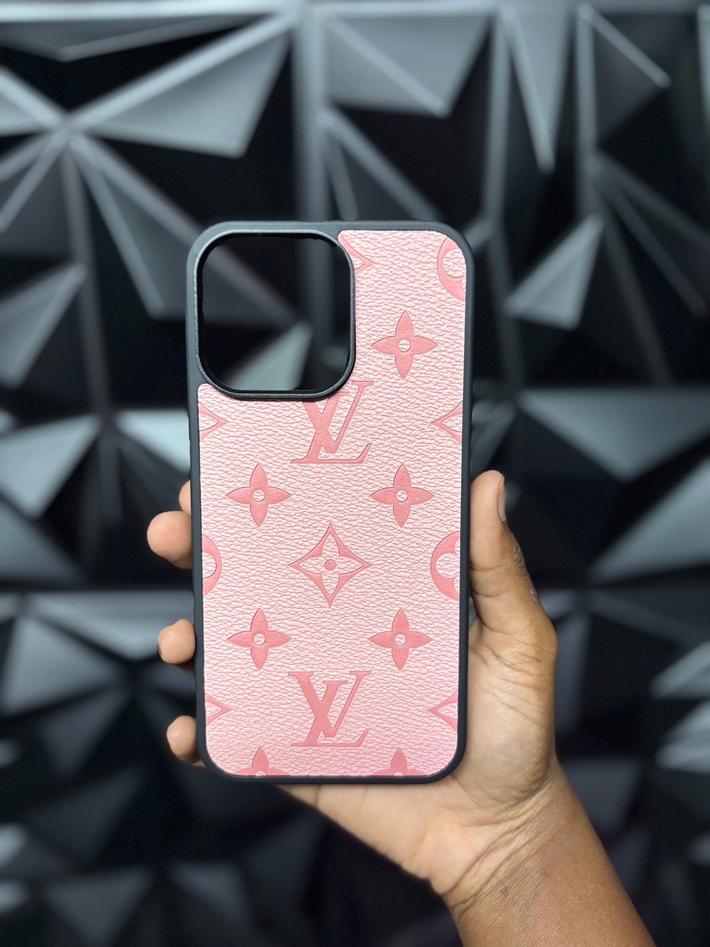 Designer: Pink LV Case