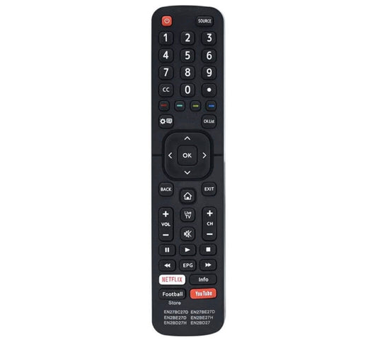 Hisense Universal Remote Control EN2BC27D EN2AG27D EB2BE27D EN2BE27H EN2BD27H EN2BC27