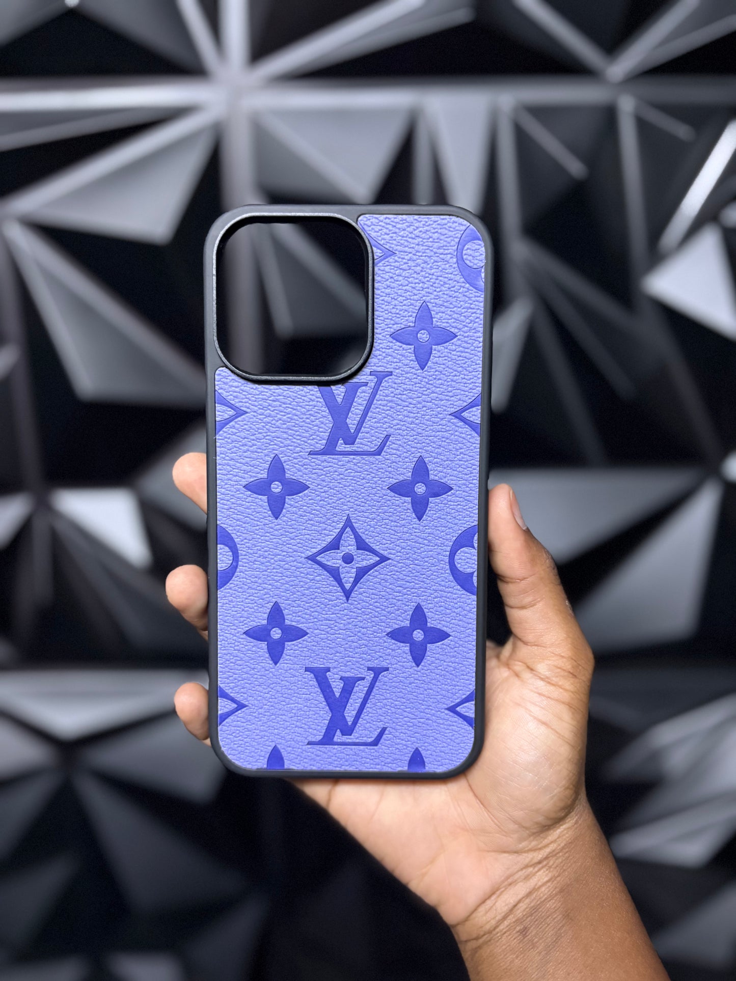 Designer: Purple LV Case