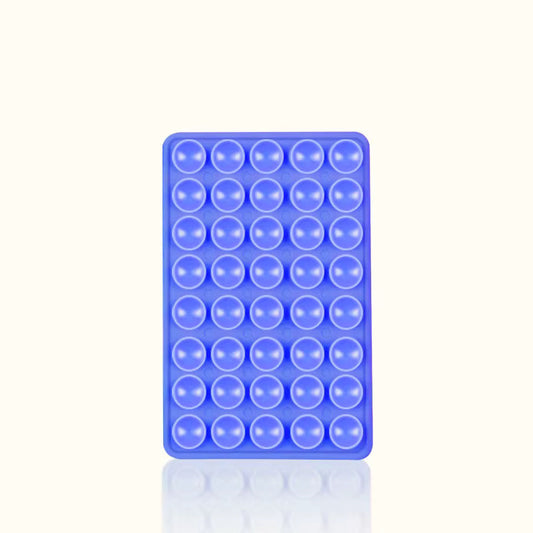 ROYAL BLUE Double-Sided Silicone Suction Cup Phone Holder Phone Mounts Phone Accessory for Selfies and Videos