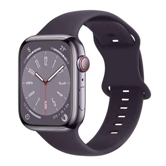 CRIMON CHERRY Silicone Watch Strap for Apple Watch Series