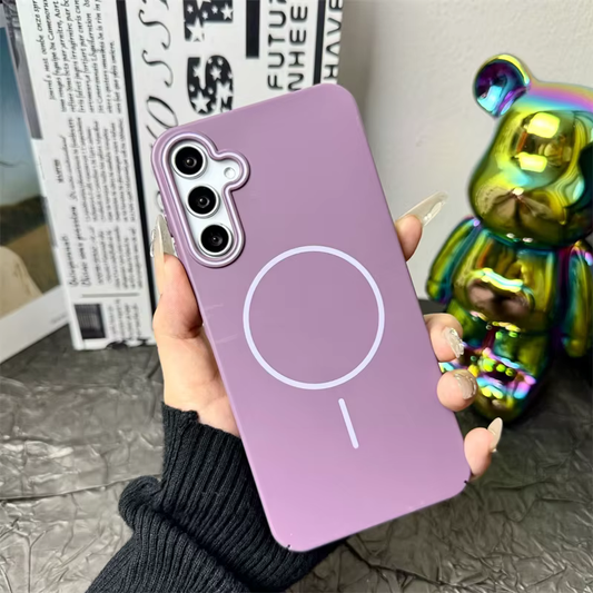 Purple Skin Touch Ultra Thin Slim PC Phone Case for Samsung Galaxy