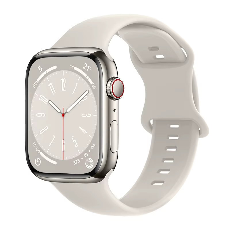 STARLIGHT Silicone Watch Strap for Apple Watch Series