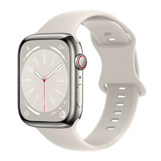 STARLIGHT Silicone Watch Strap for Apple Watch Series