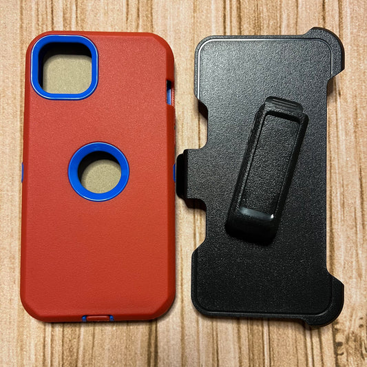 RED & BLUE IPHONE 11 PRO MAX OTTER BOX CASE
