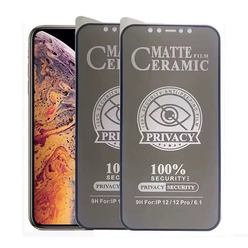 Soft Film Opaca Matte Screen Protector Full Cover Ceramic Pellicola Privacy for Iphone